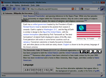 LightShot for Firefox screenshot