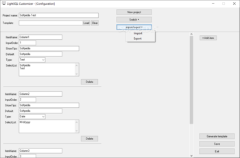 LightSQL Customizer screenshot 4