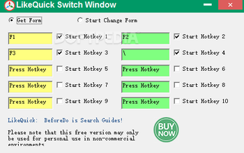 LikeQuick Switch Window screenshot