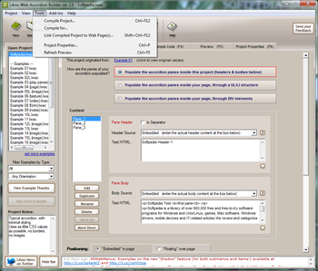 Likno Web Accordion Builder screenshot 6