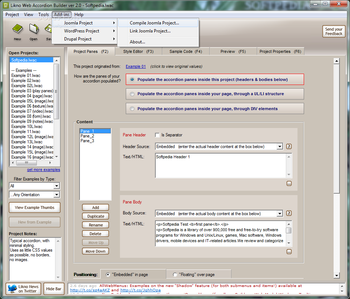 Likno Web Accordion Builder screenshot 7