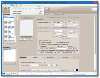 Likno Web Modal Windows Builder screenshot 3