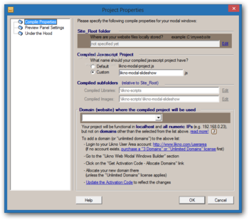 Likno Web Modal Windows Builder screenshot 4