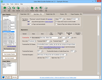 Likno Web Scroller Builder screenshot 11