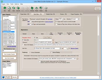 Likno Web Scroller Builder screenshot 12