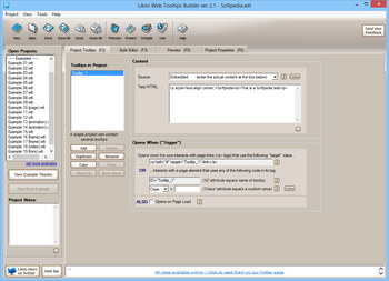 Likno Web Tooltips Builder screenshot