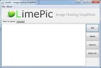 LimePic Desktop Uploader screenshot 2