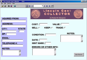 Lincoln Cent Collector screenshot