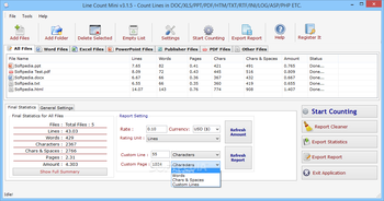 Line Count Mini screenshot
