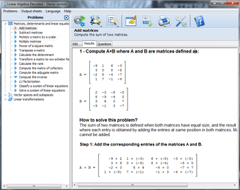 Linear Algebra Decoded screenshot 2