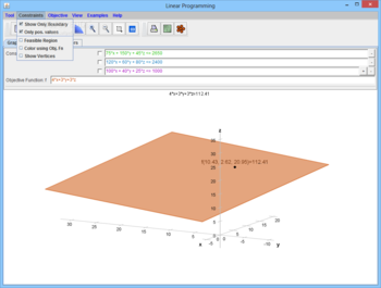Linear Programming screenshot 3