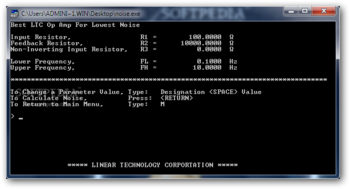 Linear Technology Noise screenshot 2