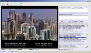 Lingual Media Player screenshot