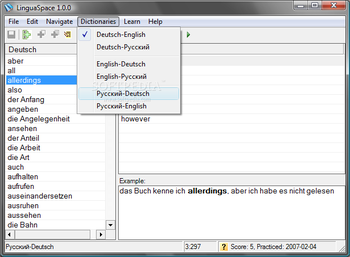LinguaSpace screenshot 2