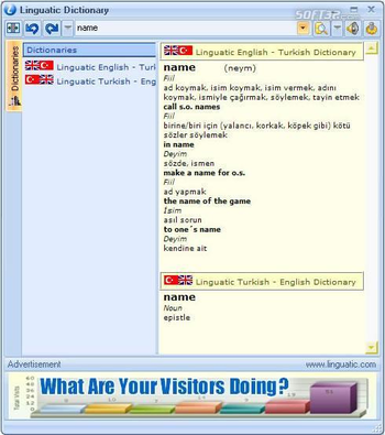 Linguatic Dictionary screenshot 2