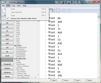 Linguistic Tree Constructor screenshot 2