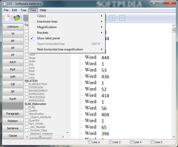 Linguistic Tree Constructor screenshot 4