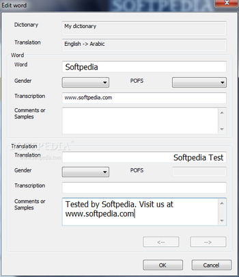 LingvoSoft Dictionary 2008 English - Arabic screenshot 4