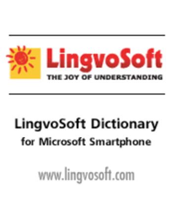 LingvoSoft Dictionary English <-> Russian for Microsoft Smartphone screenshot