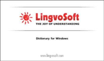 LingvoSoft Dictionary English <-> Yiddish for Windows screenshot 2
