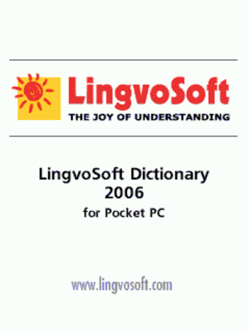 LingvoSoft Dictionary German  Czech for Pocket PC screenshot 2