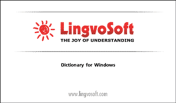 LingvoSoft Dictionary German <-> Russian for Windows screenshot 2