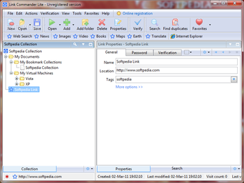 Link Commander Lite screenshot