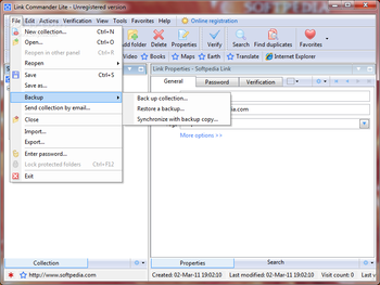 Link Commander Lite screenshot 2