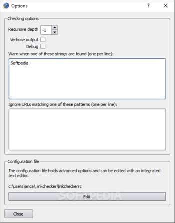 LinkChecker screenshot 4