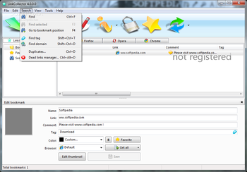 LinkCollector Portable Edition screenshot 4