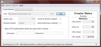 LinkCrawler screenshot 2