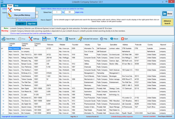 LinkedIn Company Extractor screenshot 5