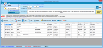 LinkedIn Recruiter Extractor screenshot 3