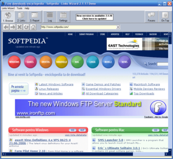 Links Wizard screenshot