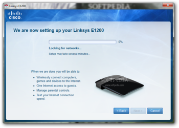 Linksys E1200 screenshot 2