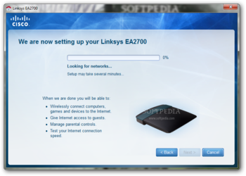 Linksys EA2700 screenshot 2