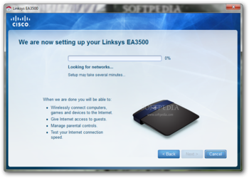 Linksys EA3500 screenshot 2