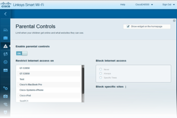 Linksys Smart Wi-Fi screenshot 2