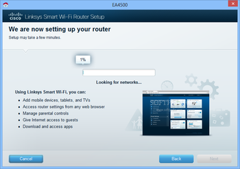 Linksys Smart Wi-Fi for EA4500 screenshot 2