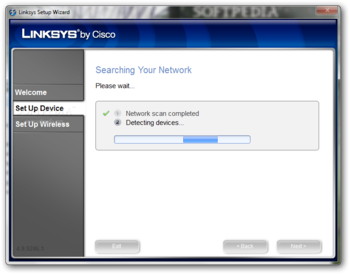 Linksys WET610N screenshot 2