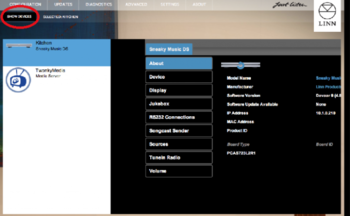 Linn Konfig screenshot 3