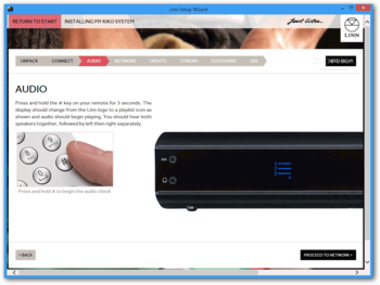Linn Setup Wizard screenshot 4