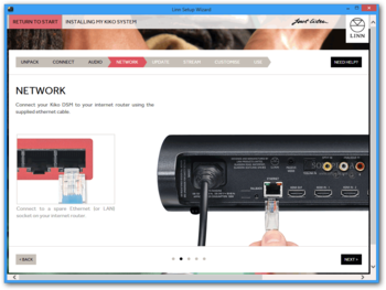 Linn Setup Wizard screenshot 5
