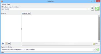 Linphone screenshot