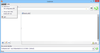 Linphone screenshot 4