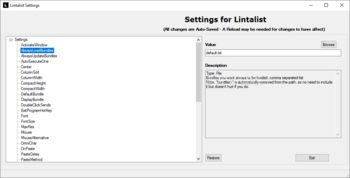 Lintalist screenshot 10