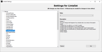 Lintalist screenshot 15