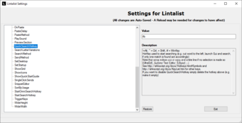 Lintalist screenshot 19