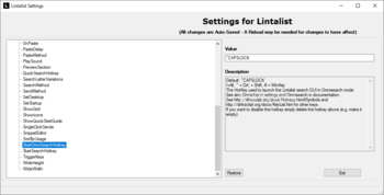 Lintalist screenshot 20
