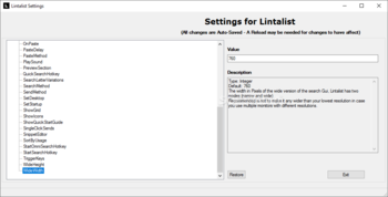 Lintalist screenshot 21